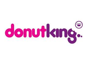 <p>DONUT KING</p> Logo